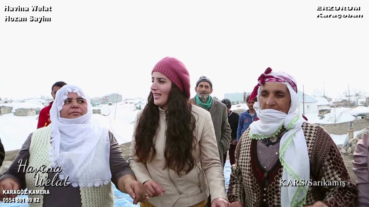 Havina Welat  - Hozan Sayim Düet - ERZURUM Karaçoban - Halay - 2022