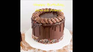My Birthday Message To Ahmed Aamir