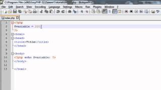 Celebrity PHP Tutorial #1 - Variables Profile