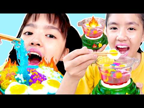 NooYim NooYaem Reviewing the Shabu Hot Pot Toy! Make Your Own Menu, Fun Like Opening a Restaurant 🍲✨