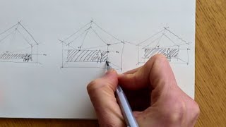 How to Setup a One Point Perspective Sketch (Step-by-Step Tutorial) screenshot 3