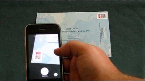 Using QR Codes on Postcards