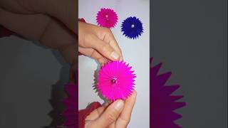 Tutorial Simpel Membuat Bunga Dari Kertas Origami #kerajinantangan #craftbungaorigami