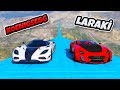 Laraki ve Agera Arabalar 4 Farklı Uçma Parkurunda - GTA 5