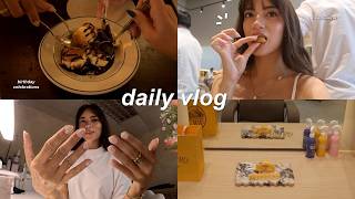 weekly vlog — ᨳଓ  birthday nails, chopping my hair, & packing for disney