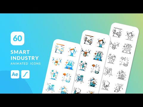 Smart Industry Animated Icons