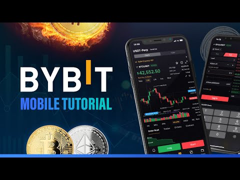 ByBit Mobile Tutorial Placing Orders And Taking Profits 