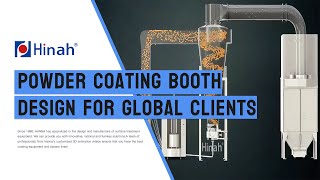 🚀 3D Preview: Custom Powder Spray Booth Design for Global Clients