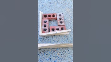 Bricks twisted Column #shorts