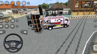 Game truk sound system karnaval modifan terbaru ada basurinya | Bus simulator indonesia gameplay