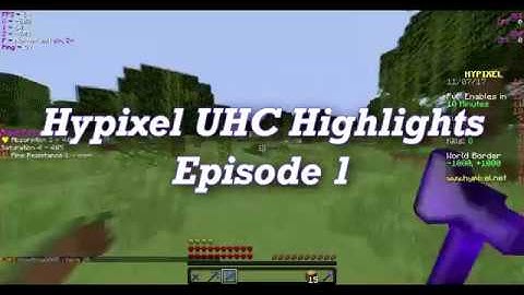 Sharp 5, Power 5 Flame - Hypixel UHC Highlights 1