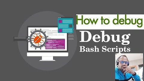 Debug and Troubleshoot Bash Scripts.