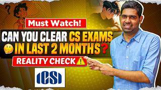 Can you crack CS Exams in last 60 days? Watch this before giving up| June 2026 CS Exam|CS Executive