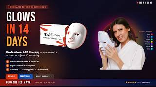 Glokore LED Mask: Younger Skin in 10 Min/Day 💡 This LED Mask Fixes Wrinkles in 14 Days 😱✨