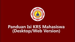 DownloadProsedur Pengisian KRS Mahasiswa UBD MP3 MP4 Prosedur Pengisian KRS Mahasiswa UBD