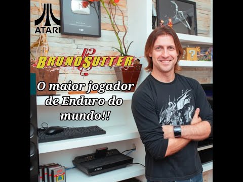 Gameplay do meu Recorde Mundial no Enduro (Atari) 1-5-2022