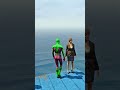 GTA 5 Epic Spiderman Ragdolls | Jumps / Fails ep.1286 #shorts