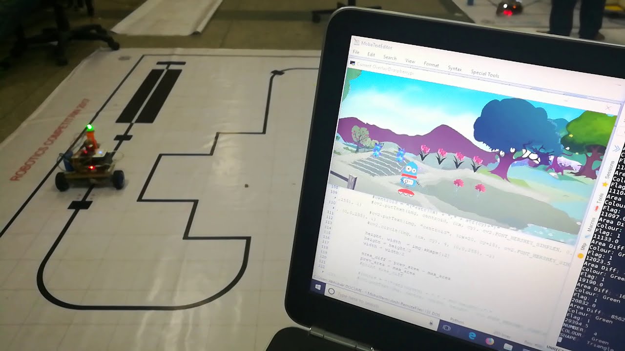 Eyantra Planter Bot - YouTube