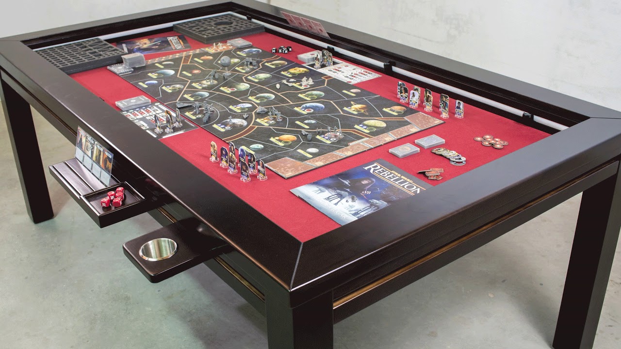 Zeus gaming table / Mesa de juegos Zeus - YouTube