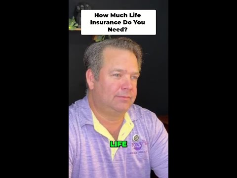 How Much Life Insurance Do You Actually Need? #lifeinsurance #texas