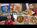 Dominos vs pizza hut  best pizza kiska hai  only nikhil vlog