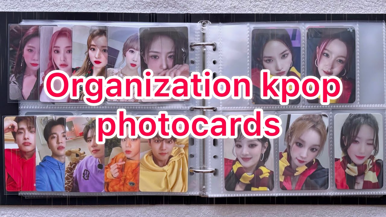 Организация карт Dreamcatcher, i-dle, A.C.E, Seventeen, SF9 / Organization kpop photocard