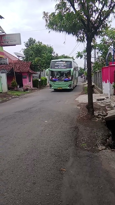 || KALEBAS || JB 5 memasuki makam sapuro pekalongan #busmania #buspariwisata #masukberanda