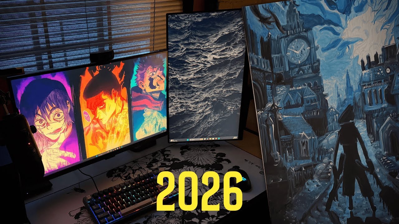 2026 GAMING & PRODUCTIVITY Setup Tour!!!