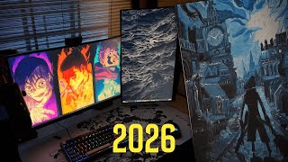 2026 GAMING &amp; PRODUCTIVITY Setup Tour!!!