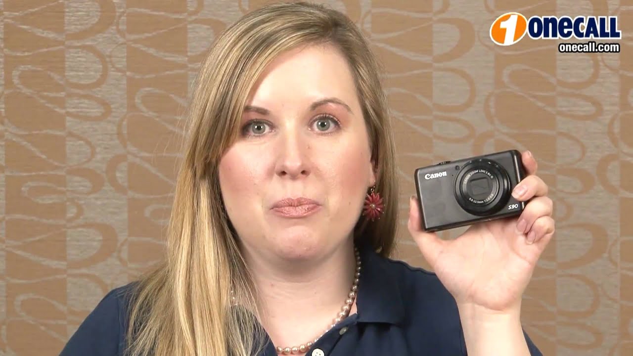 Closer Look: Canon PowerShot S90 Digital Camera Overview by