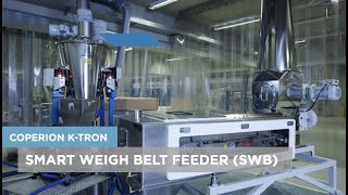 Coperion K Tron Smart Weigh Belt Feeder (SWB) | Gentle Gravimetric Feeding