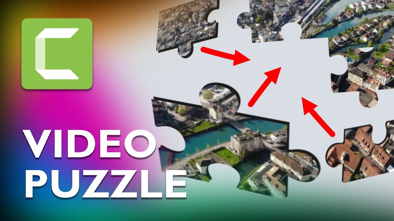 Animated Puzzle Assembly Video in Camtasia