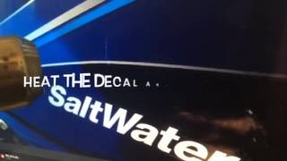 Mercury Outboard decal Installation ( Fix crease )