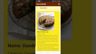 My recipe application GourmetGuide screenshot 4