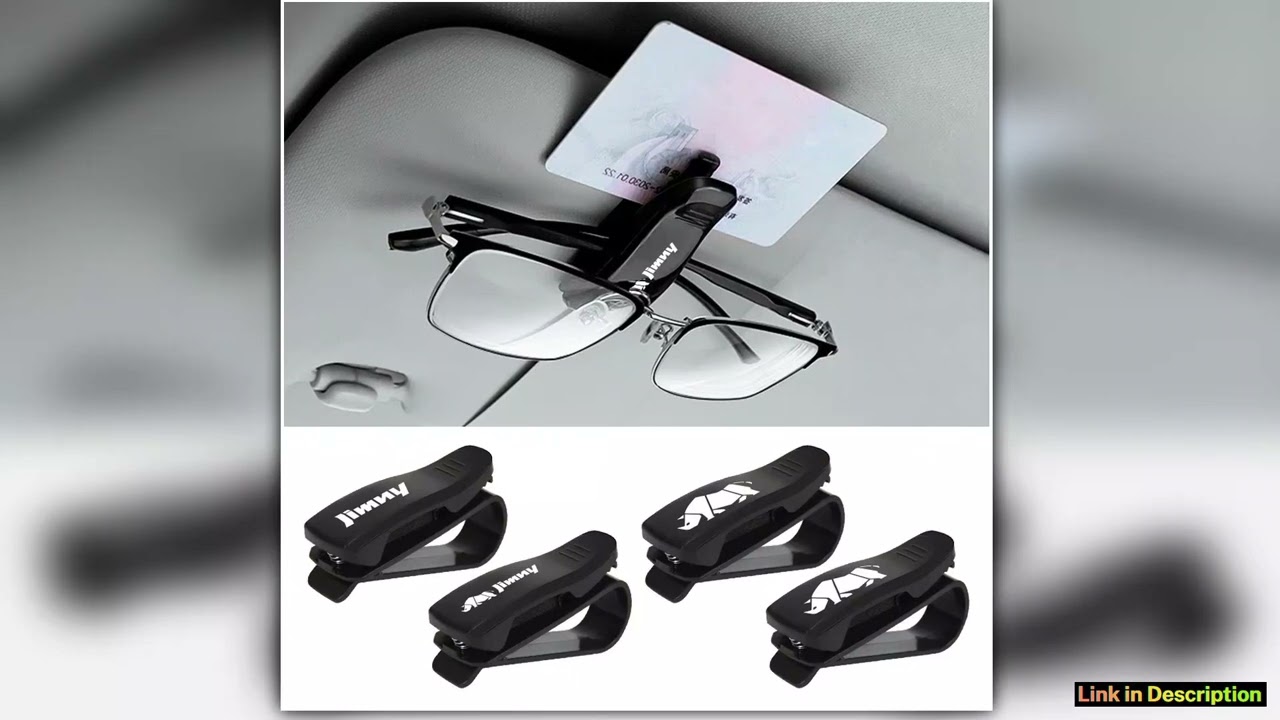 For Suzuki Jimny jb74 jb64 jb43 jb53 Auto Accessories Car Sun Visor Glasses Clip Sunglasses Case Ca