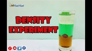 DENSITY EXPERIMENT