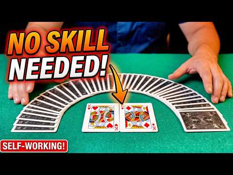 An IMPOSSIBLE Match Anyone Can Do! (Self-Working Card Trick)