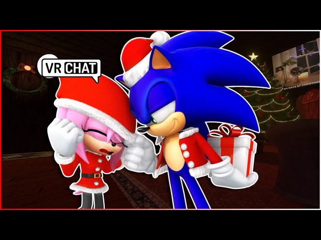 SHADINA INVADES SONIC AND SHADOW'S CHRISTMAS IN VR CHAT 