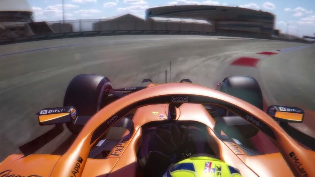 2021 Mclaren MCL35M at Sochi onboard lap