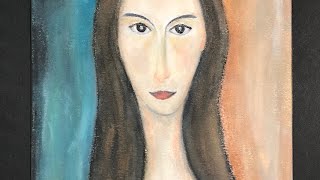 ‘Inspired By’ Week 2 - Portrait (Modigliani Portrait of Jeanne Hebuterne)
