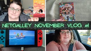 WEEKLY READING VLOG  NOV 1-7, 2021 | NETGALLEY NOVEMBER READING VLOG #1|