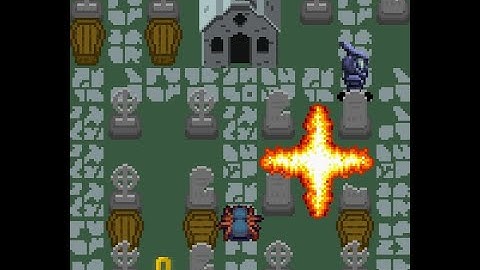 Bomberman RPG graveyard level prototype [C++/SFML]