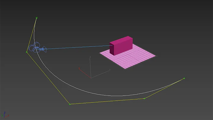 3ds Max - Animation - Camera Path