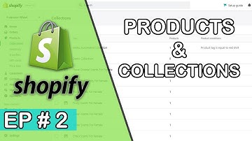 How to Add Products and Collections in Shopify in Urdu - Hindi