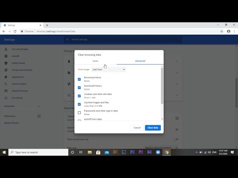 Come Cancella cache in Google Chrome su Windows 10 || 2020