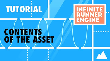 Infinite Runner Engine Tutorial : Contents Of The Asset