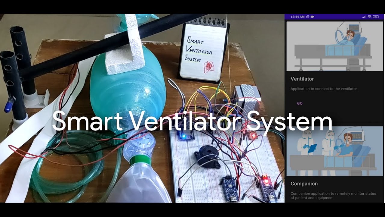 Smart Ventilator System - An innovative attempt. 