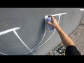 Graffiti Challenge - Letters using no Outlines with Adine