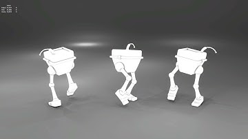 Walk cycle animation in 3DS Max