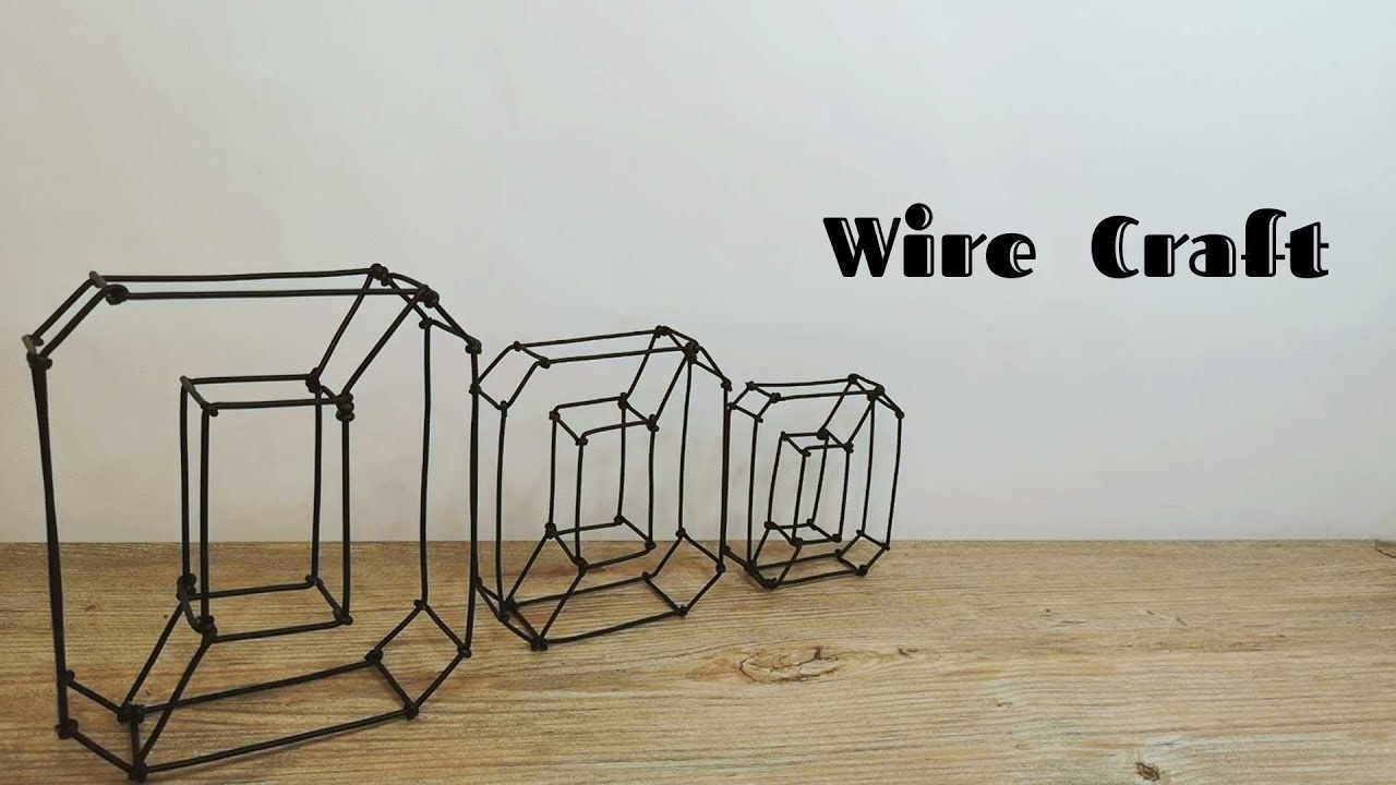 ワイヤークラフト 自転車の作り方 How To Make Bicycle With Wire Youtube